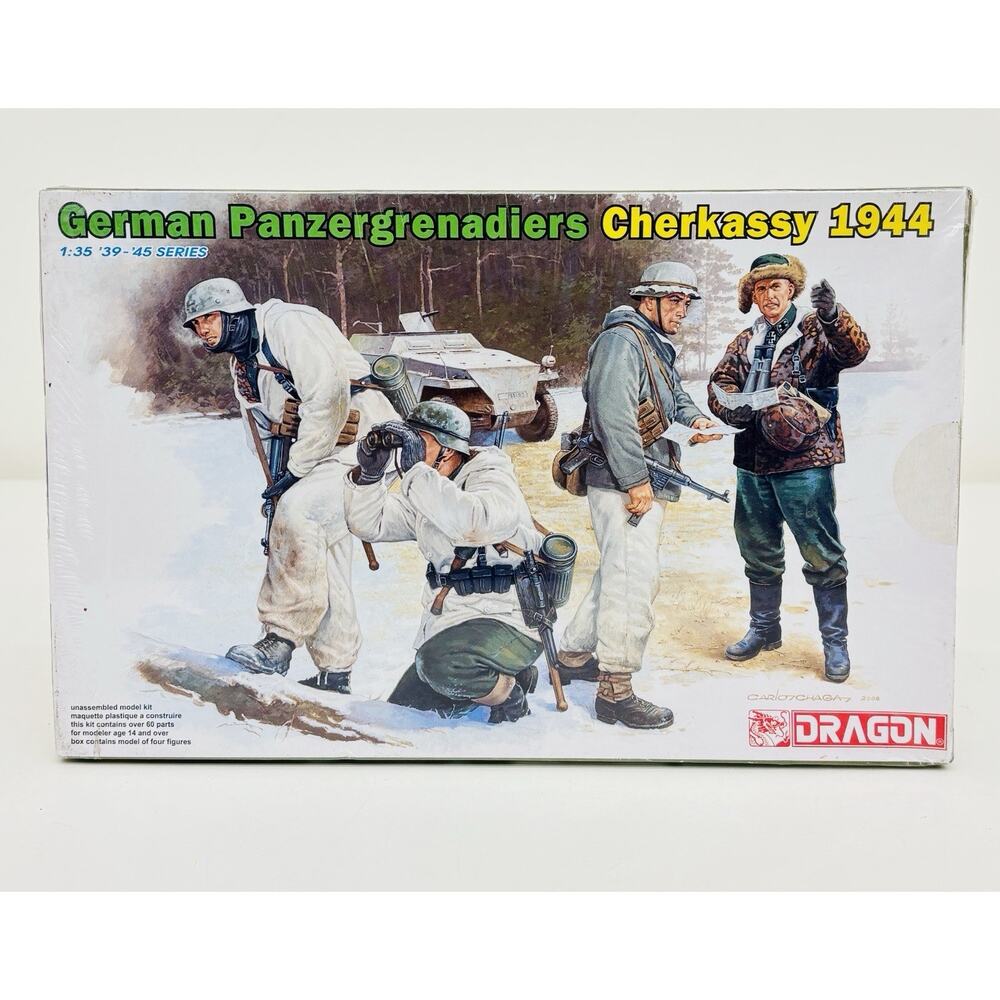 Dragon German Panzergrenadiers Cherkassy 1944 1:35 Plastic Model Kit 6490 New